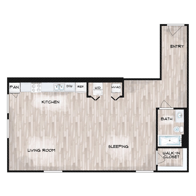 Studio 2 Bed Apartments Check Availability Bootlegger Flats