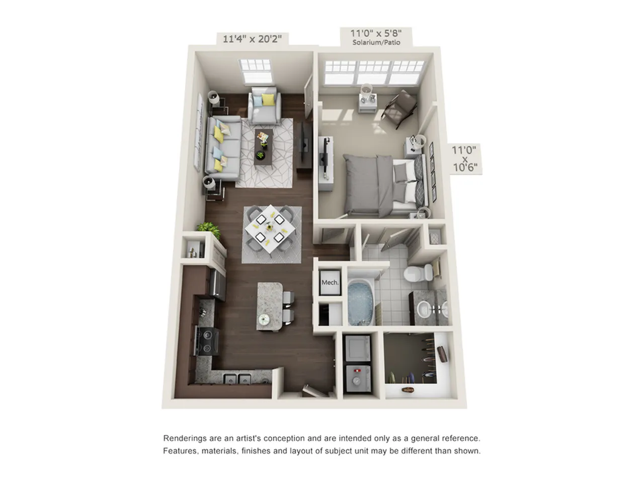 3D Floorplan Rendering