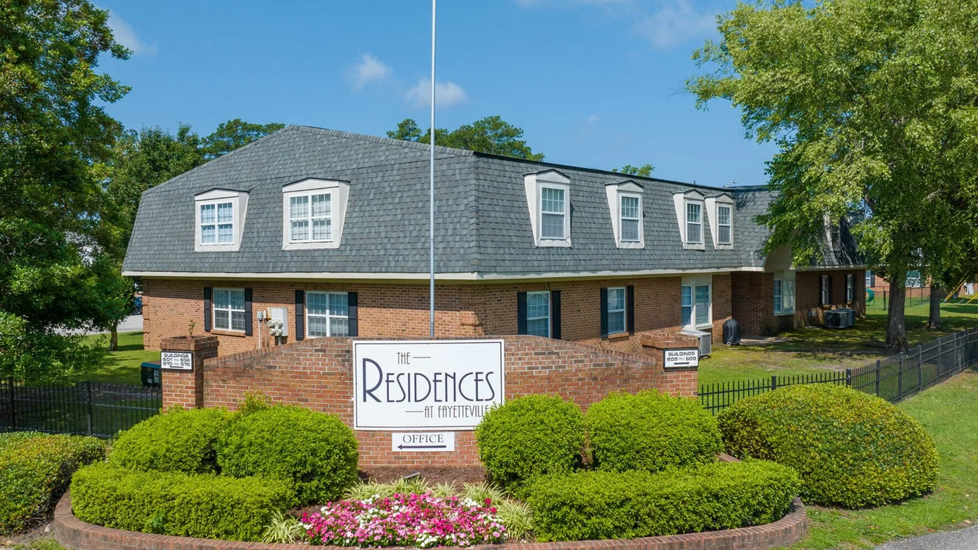 Residences At Fayetteville Entrance