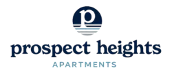 Elegant logo for Prospect Heights Apartments, featuring a modern and sophisticated design.