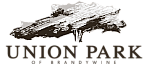 Elegant logo for Union Park of Brandywine featuring a stylized tree, symbolizing natural beauty and tranquility.