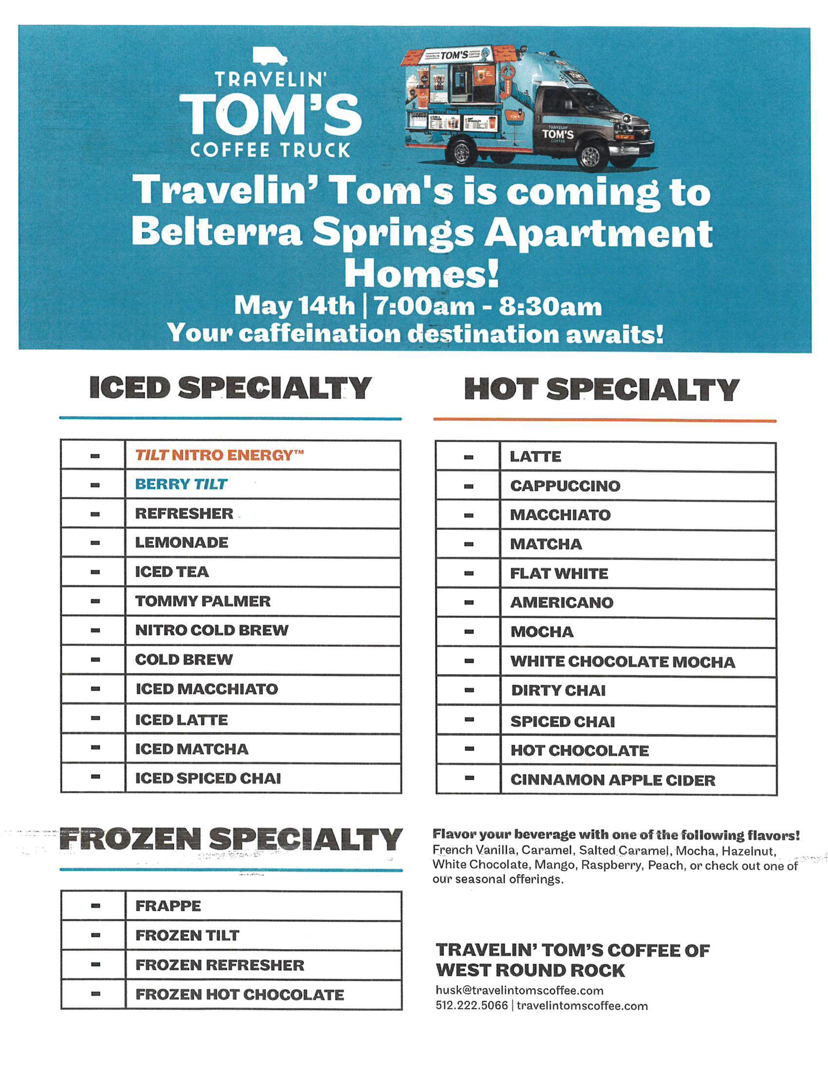 Travelin' Tom's Coffee Truck-image