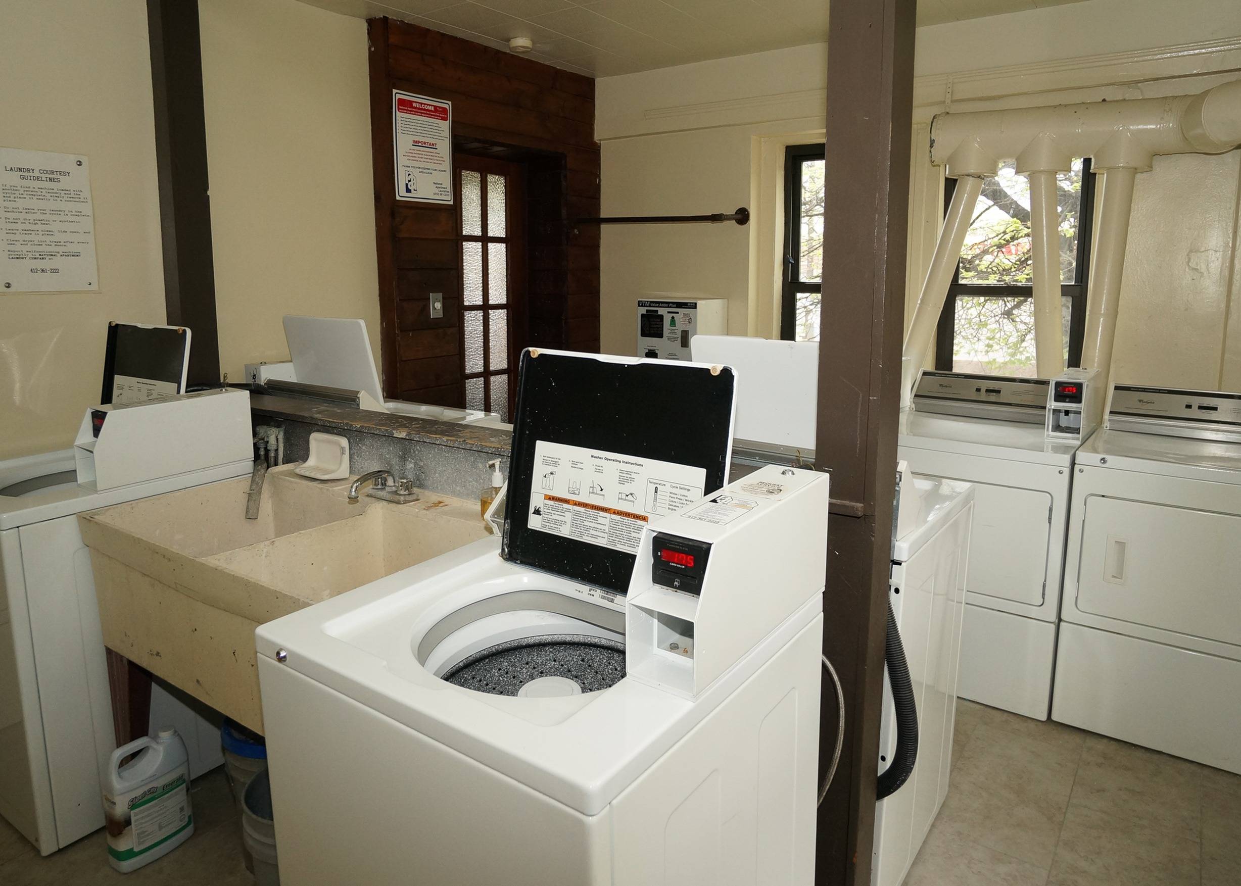 Laundry facility of the Cavendish