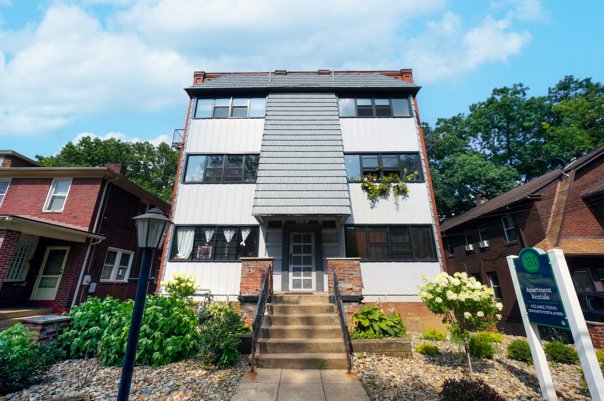 Tamarind building, located on S. Trenton Avenue off of Overton Street.