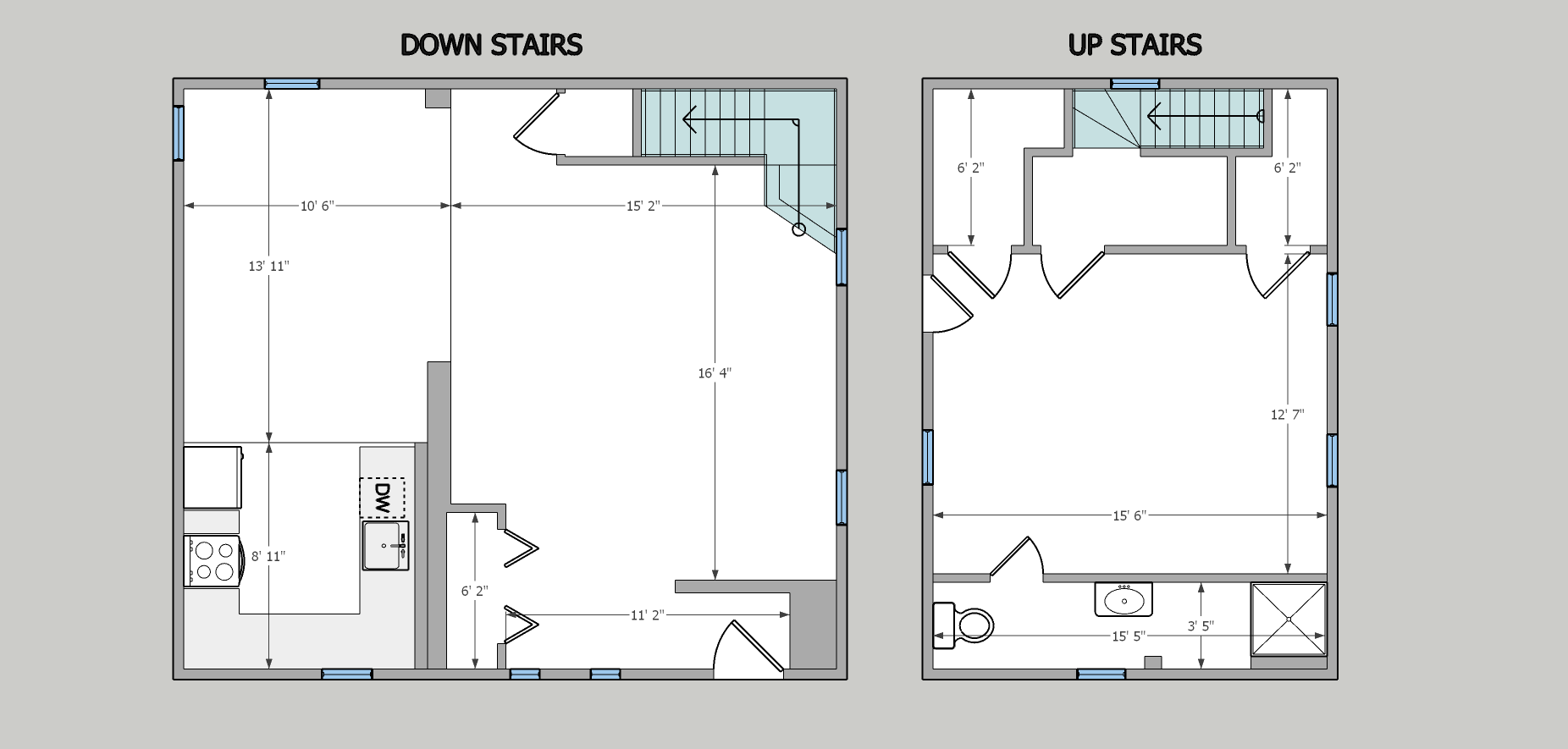 Two-story Carriage House of the Lorrie.