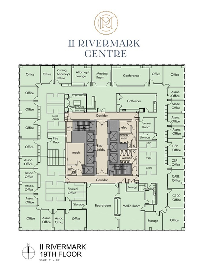 Suite 1900 Floor Plan