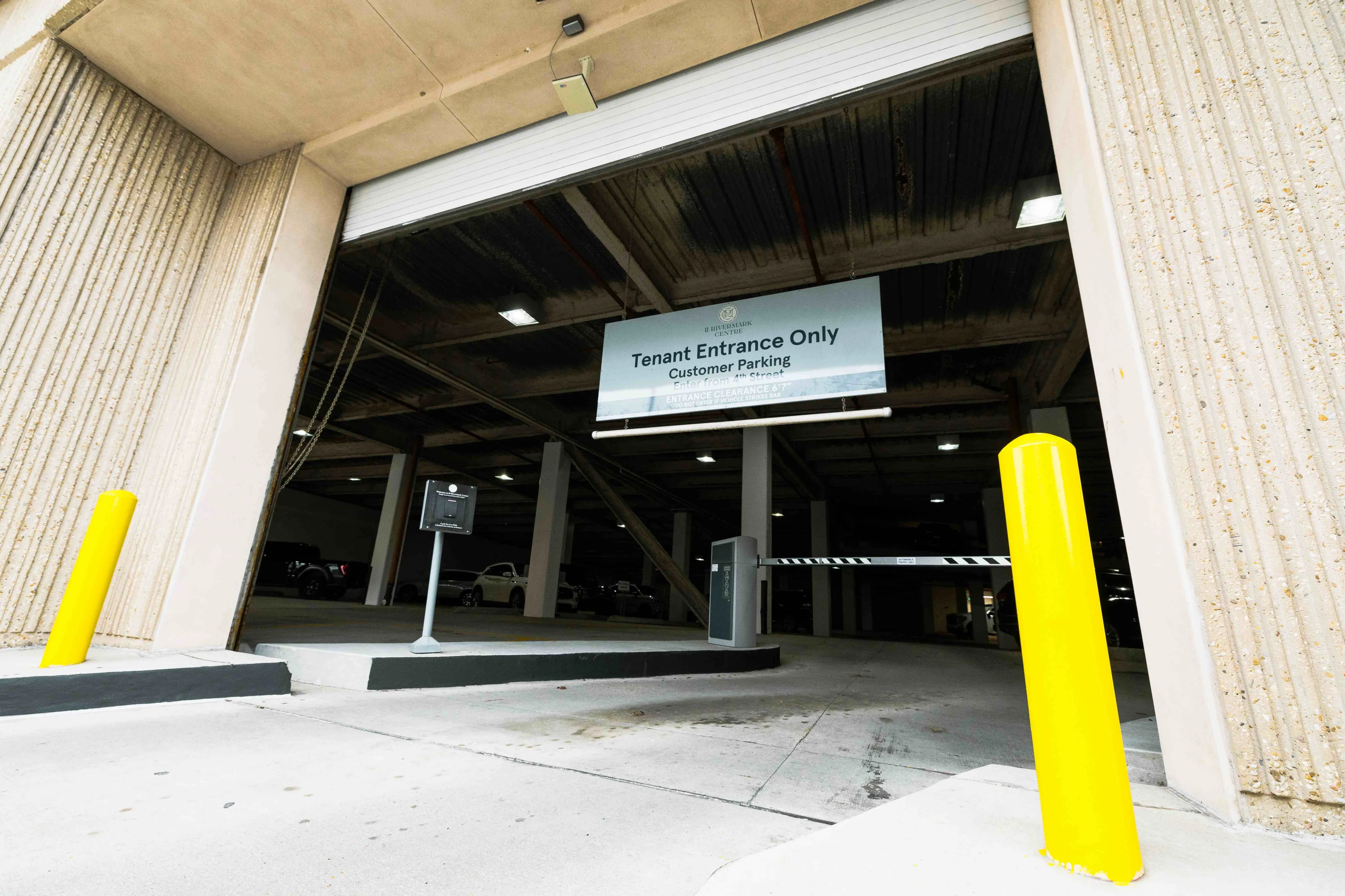 Parking Garage with Direct Elevator Access