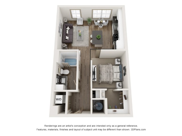 S1 Floor plan | Avalon at James Island | Charleston Apartments