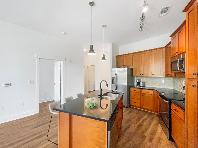 RA6 open floor plan  | Apartments in Cary, NC | Lofts at Weston
