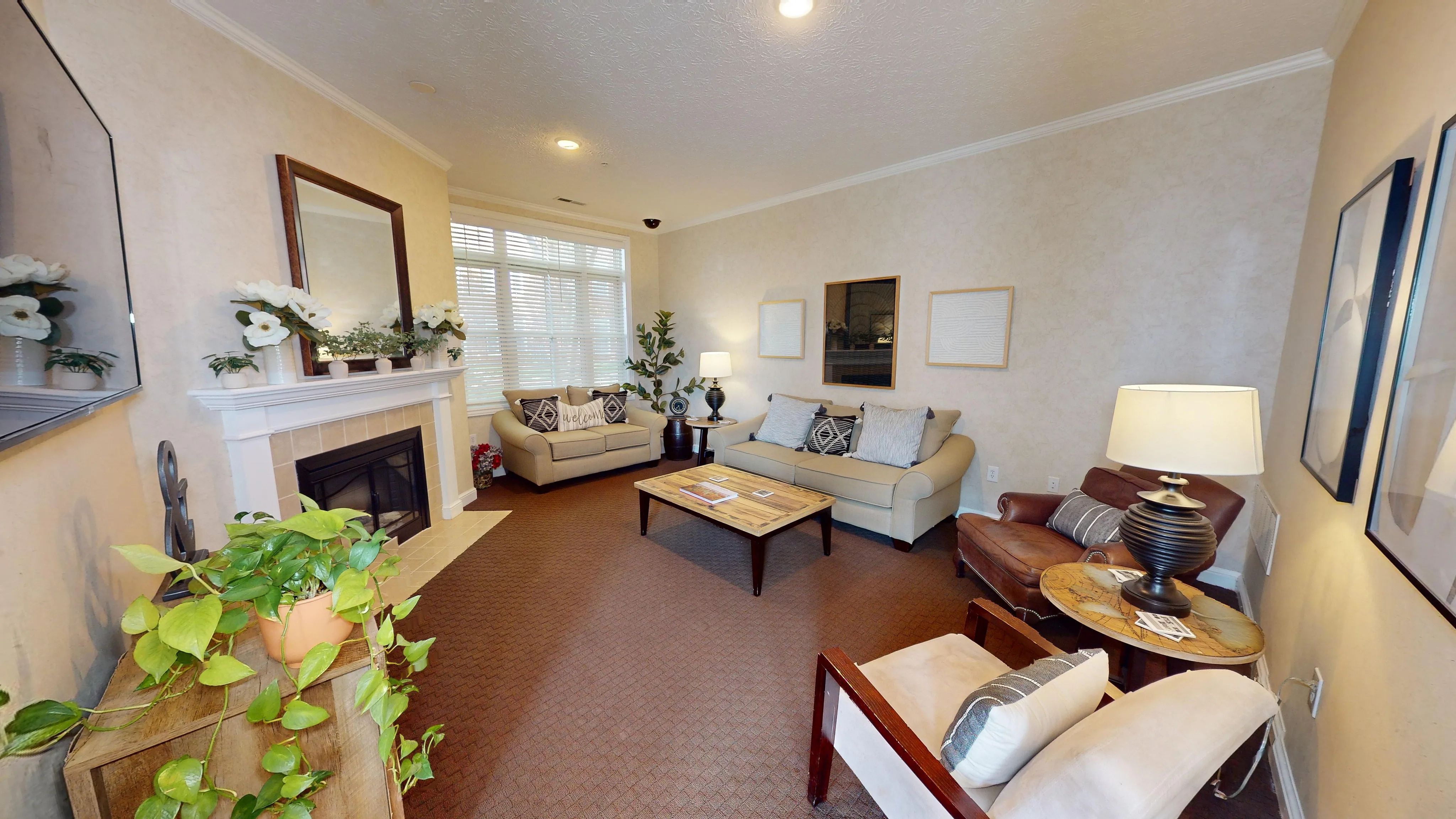 Relax and make memories—our lounge is the perfect spot to hang out with friends!