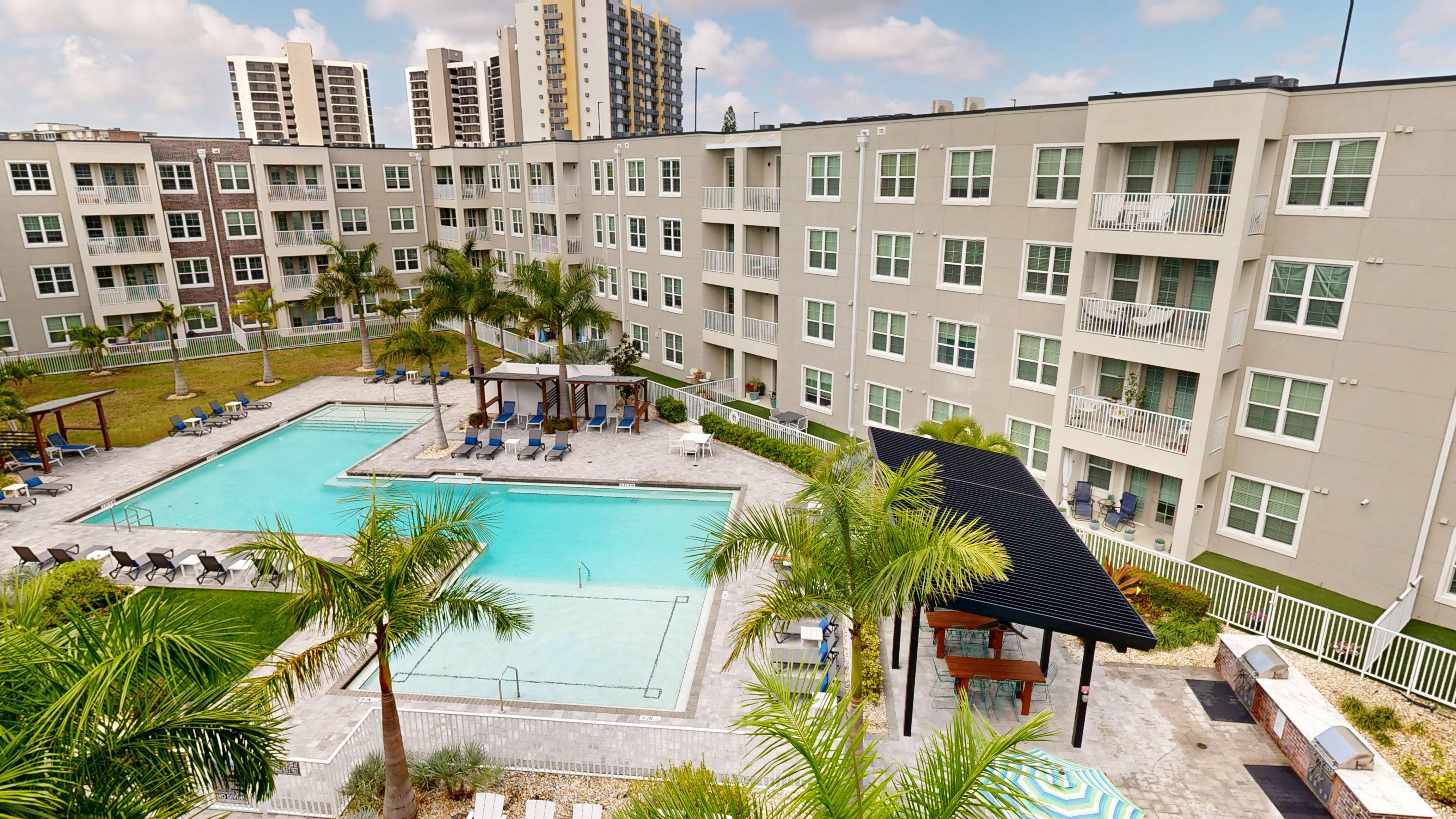 Enjoy an afternoon by the pool