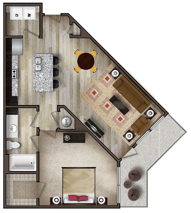 The James Floor Plan