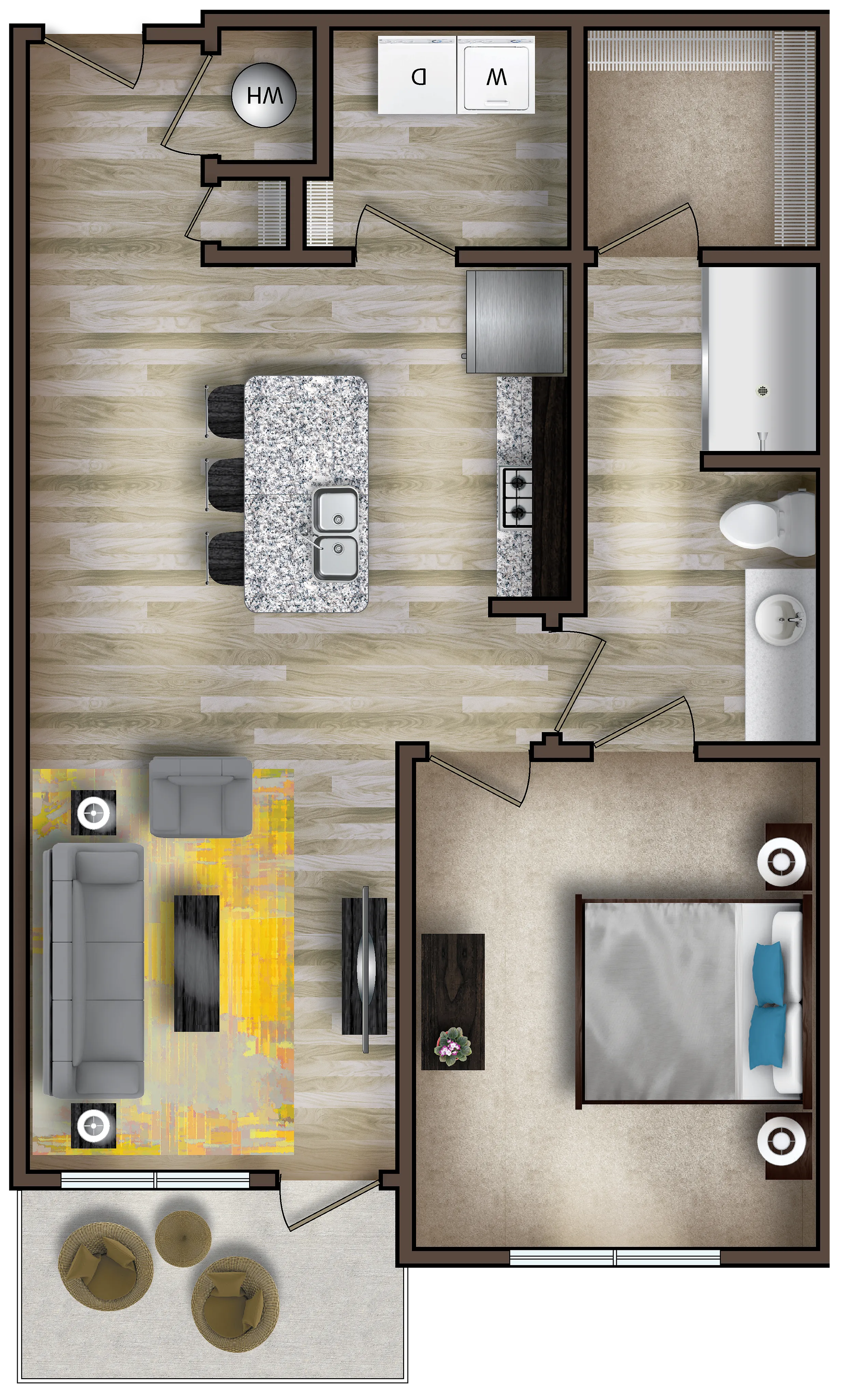 The Atticus Floor Plan