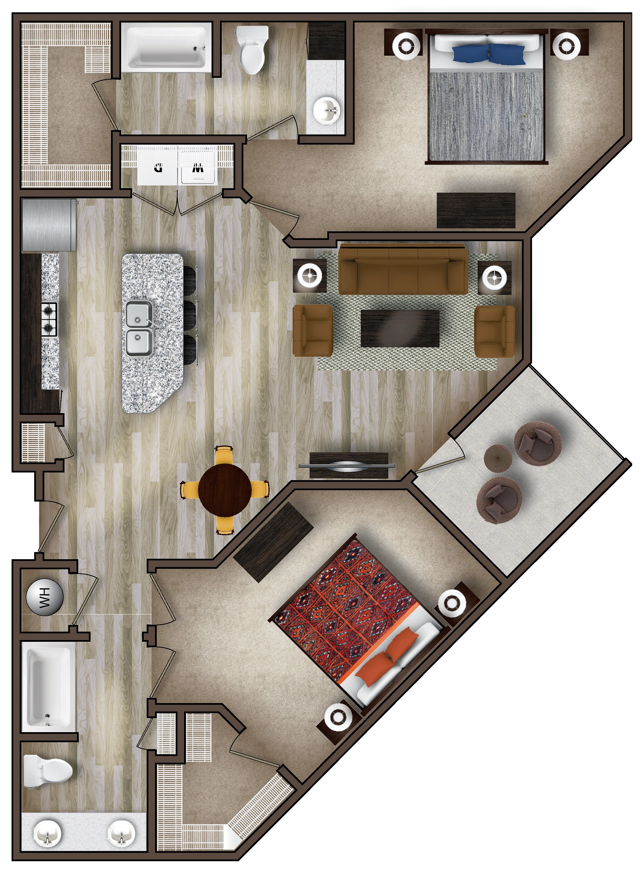 The Everett Floor Plan