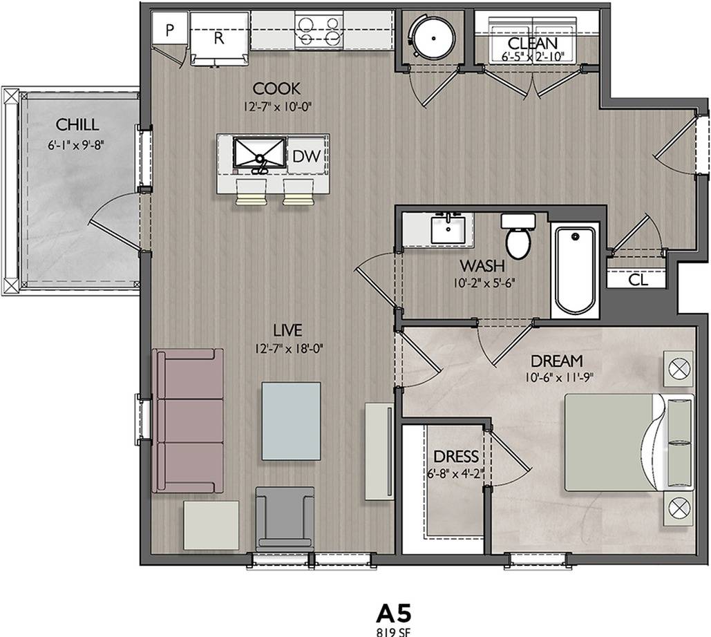 Vecina A5 Floor Plan