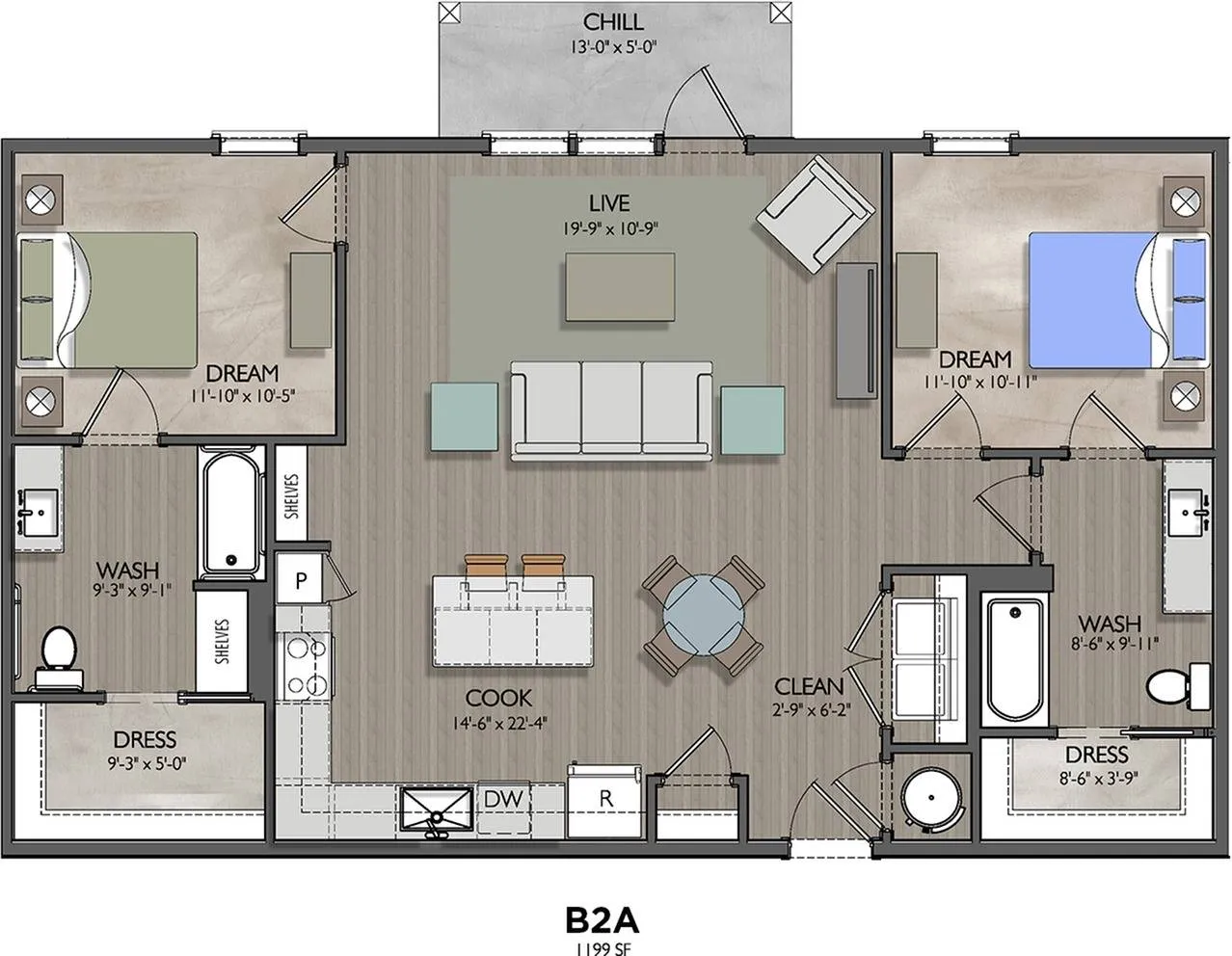 Vecina B2a Floor Plan