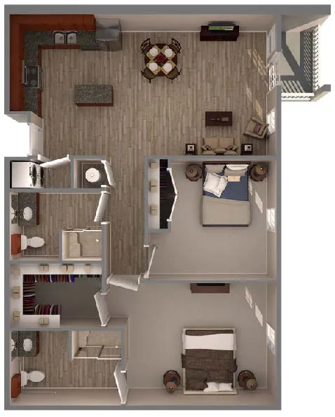 The Graceland Floor Plan