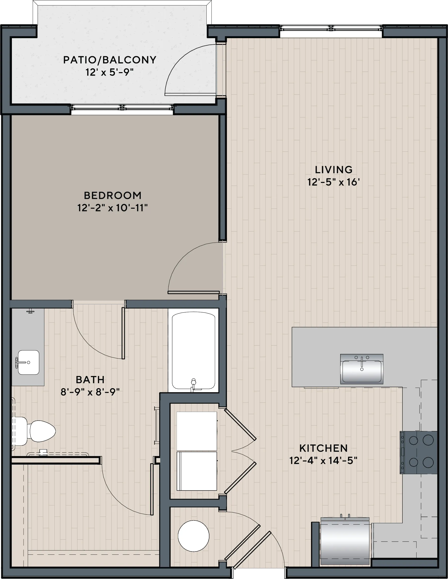 A1-A Floor Plan