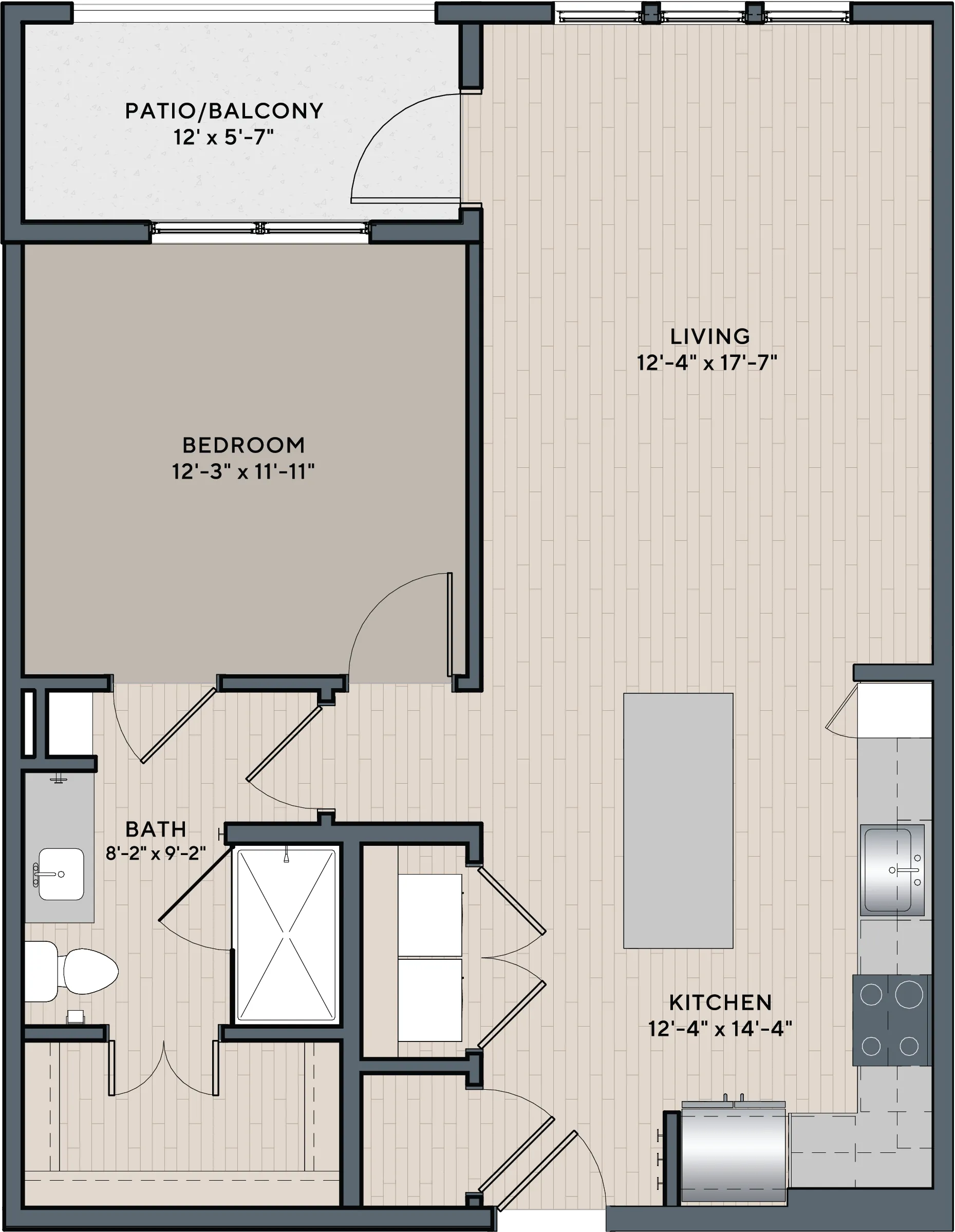 A1 M1-A Floor Plan