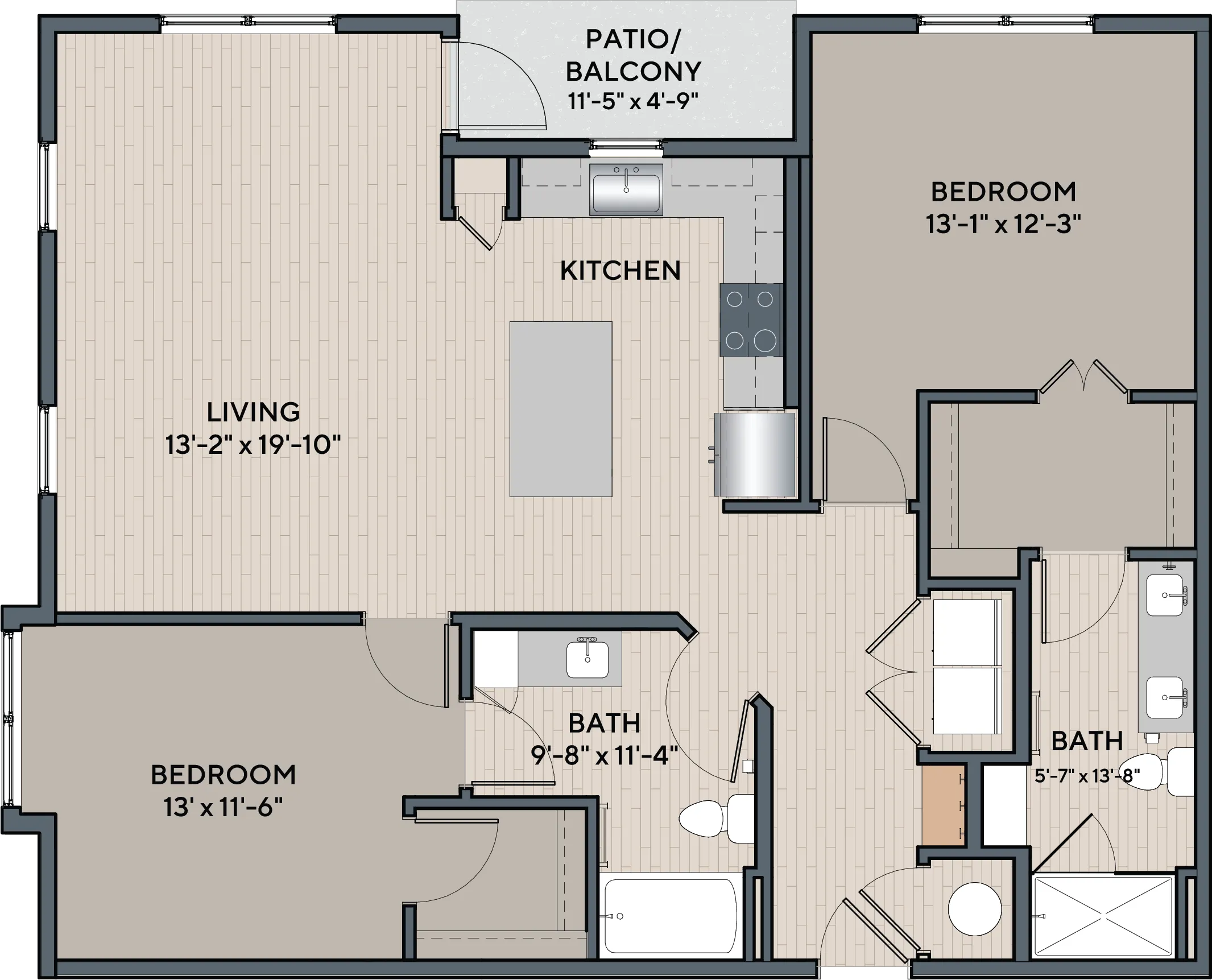B2 M1 Floor Plan