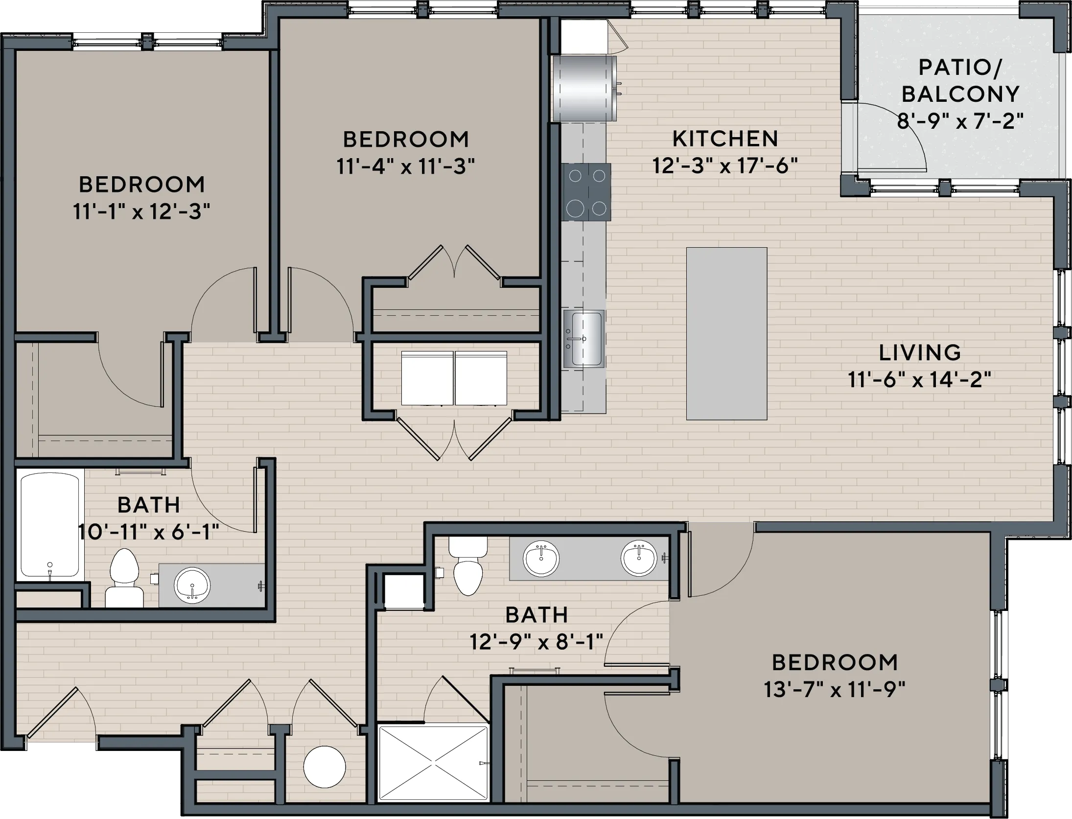 C1 Floor Plan