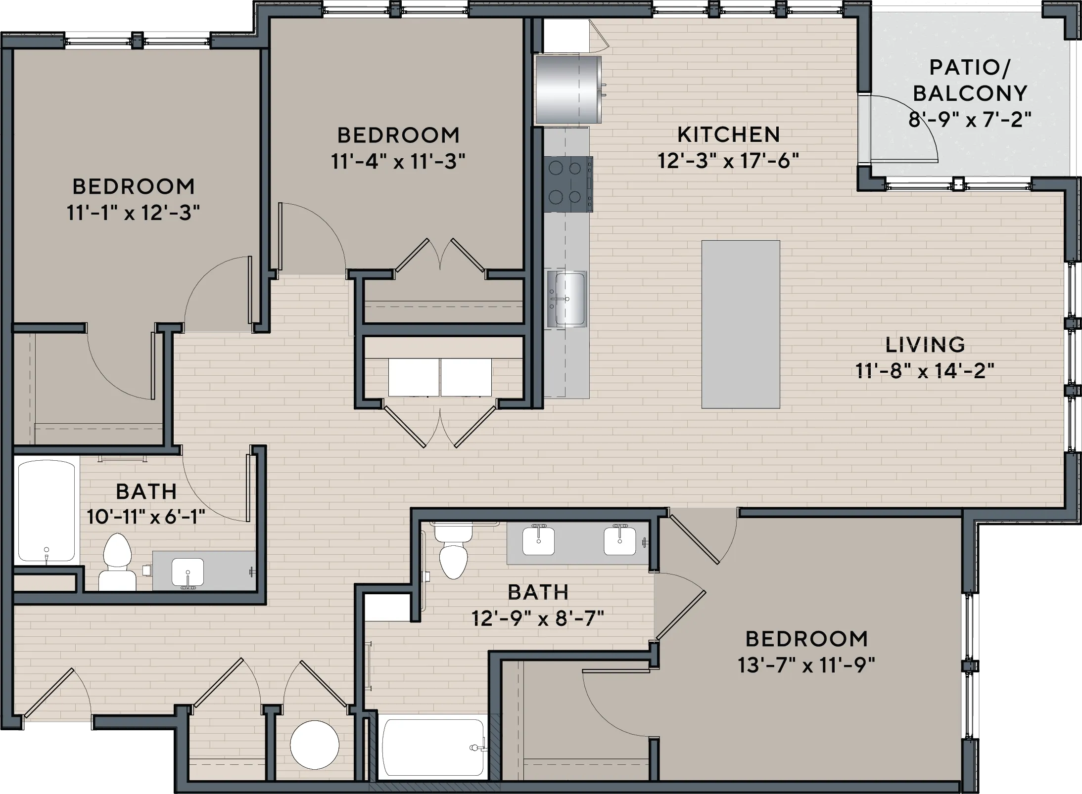 C1-A Floor Plan