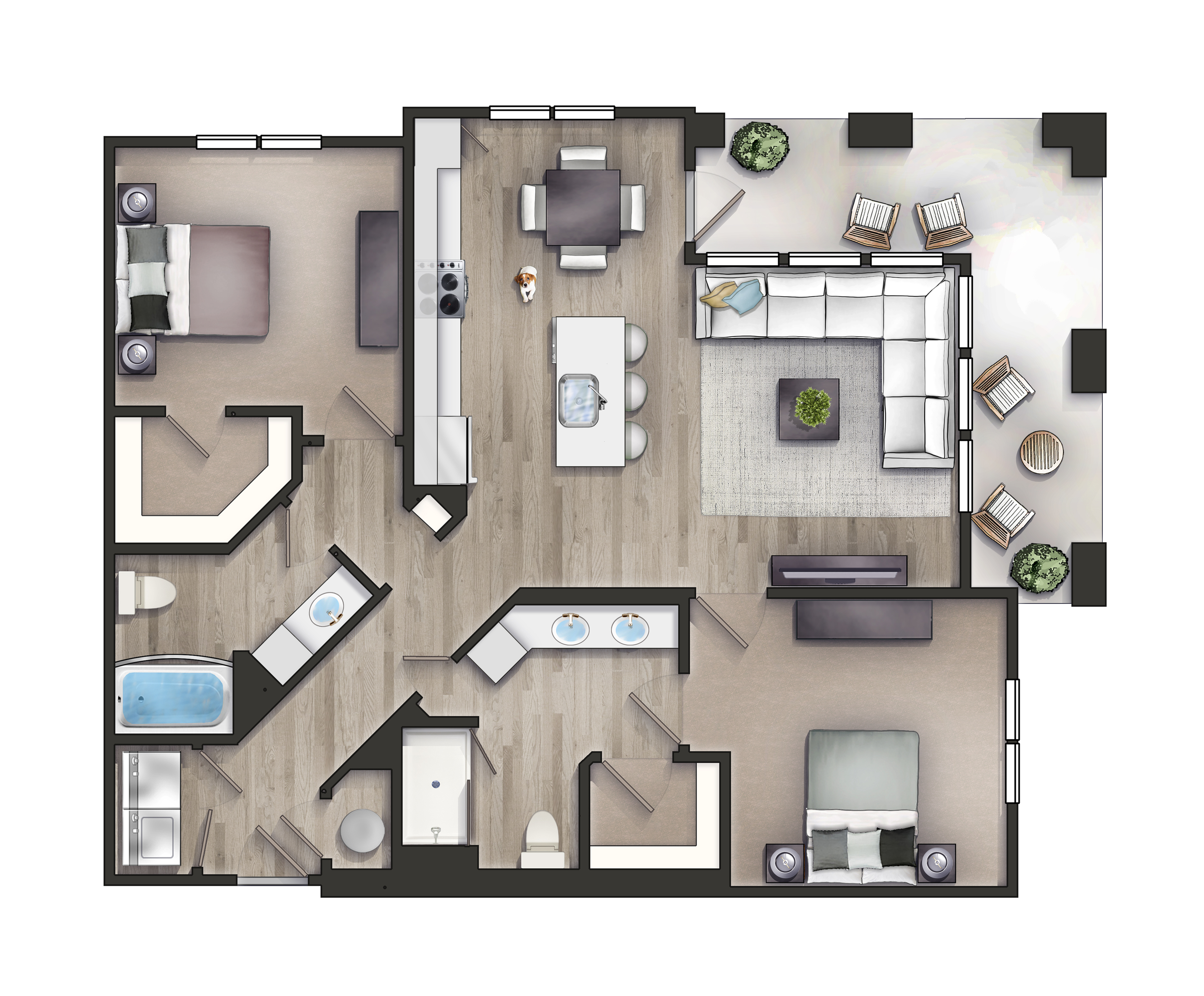 The Rodeo Floorplan