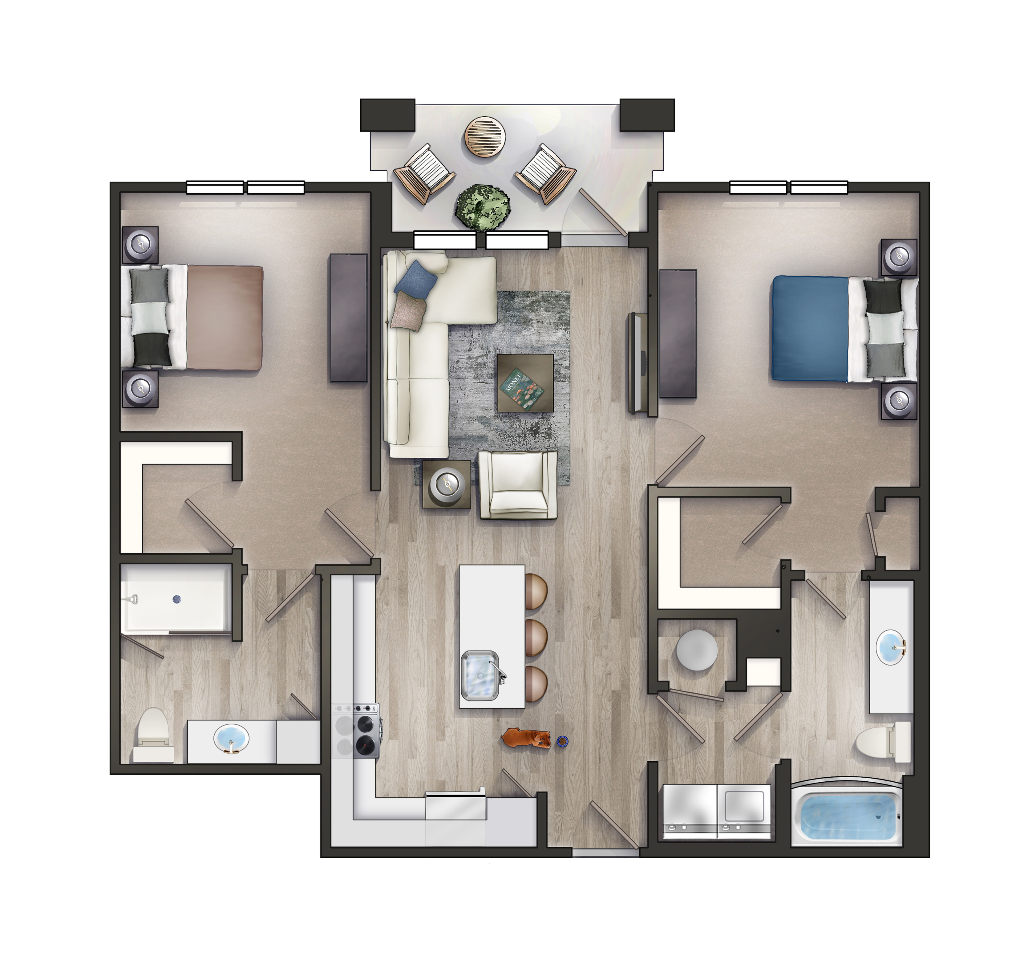 The Sunset Floorplan