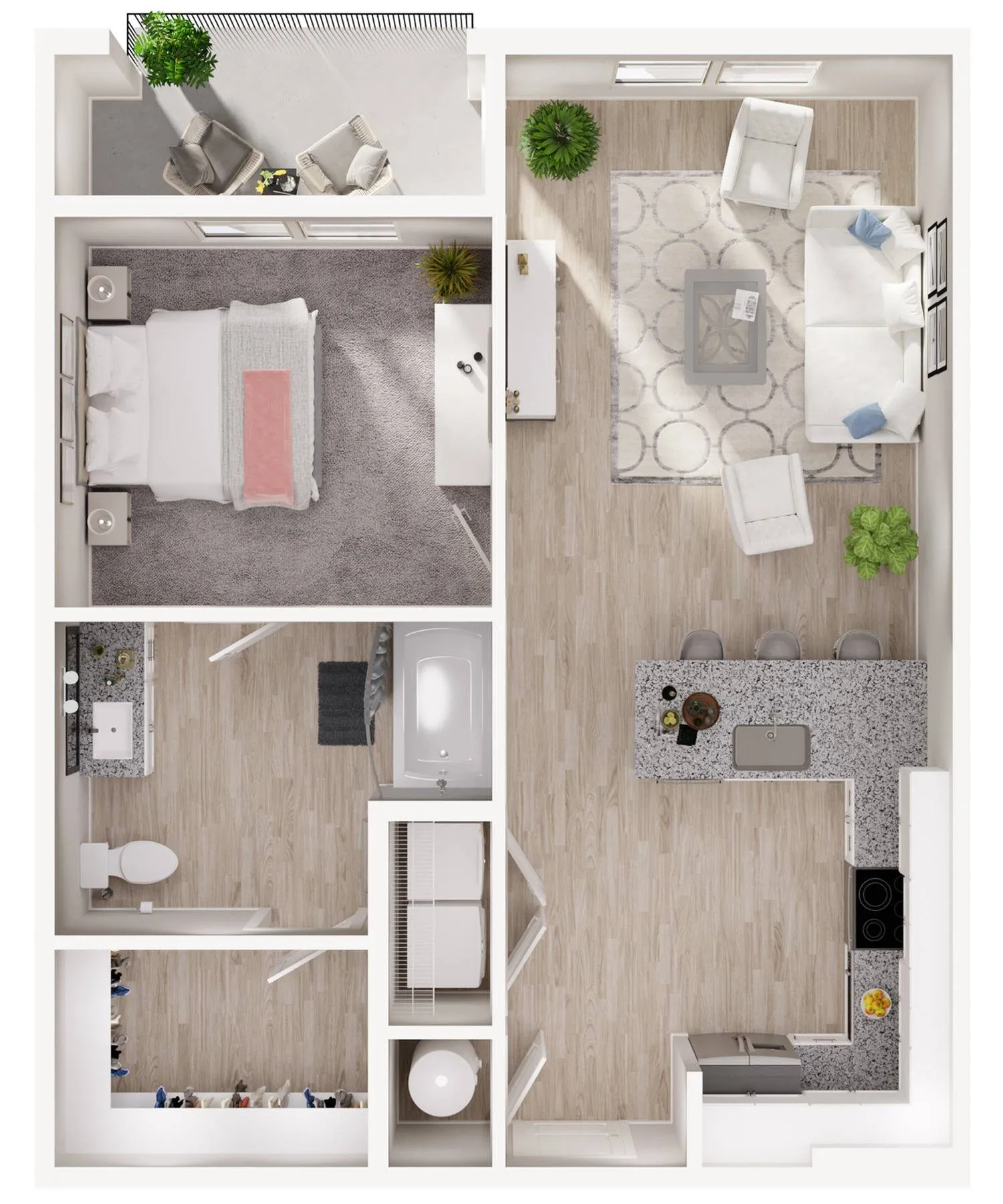 A1-A Floor Plan