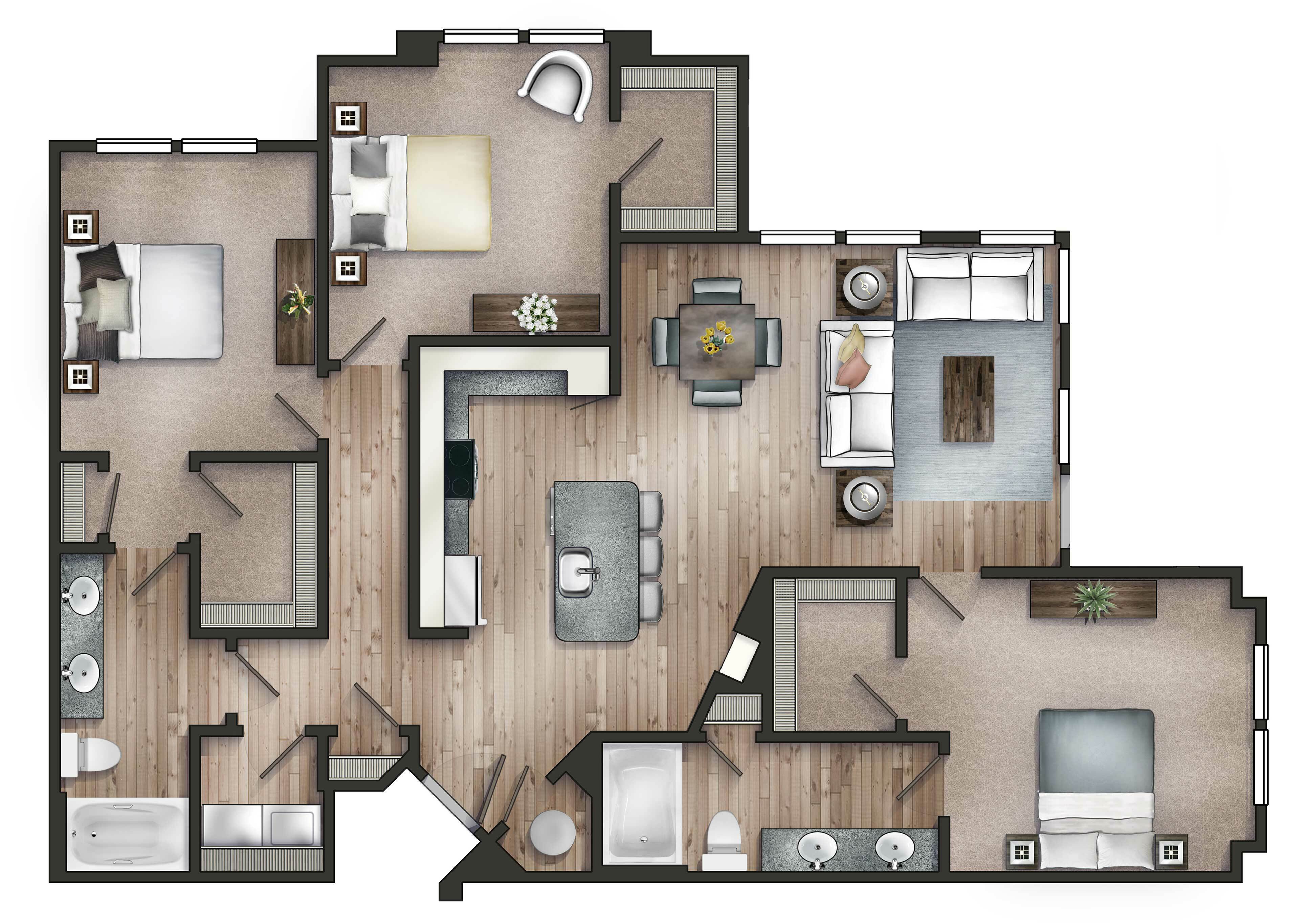 Soltair Cypress Creek Empress III Floor Plan