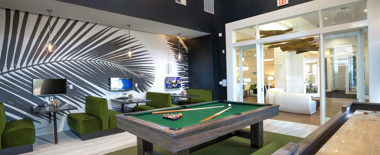 Pool Table in Clubhouse
