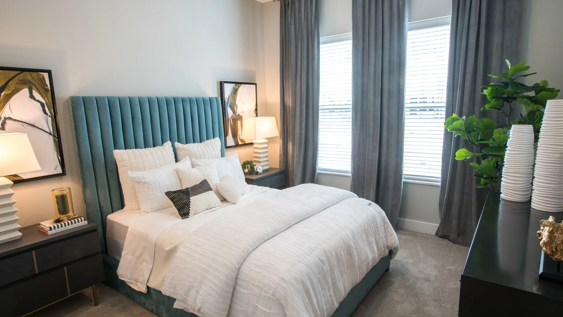 The Fitzroy Chenal Model Unit Bedroom