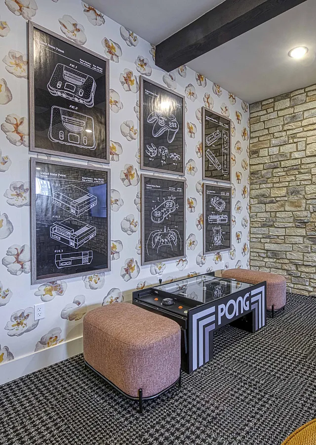 game room Encore Apartments Belton MO