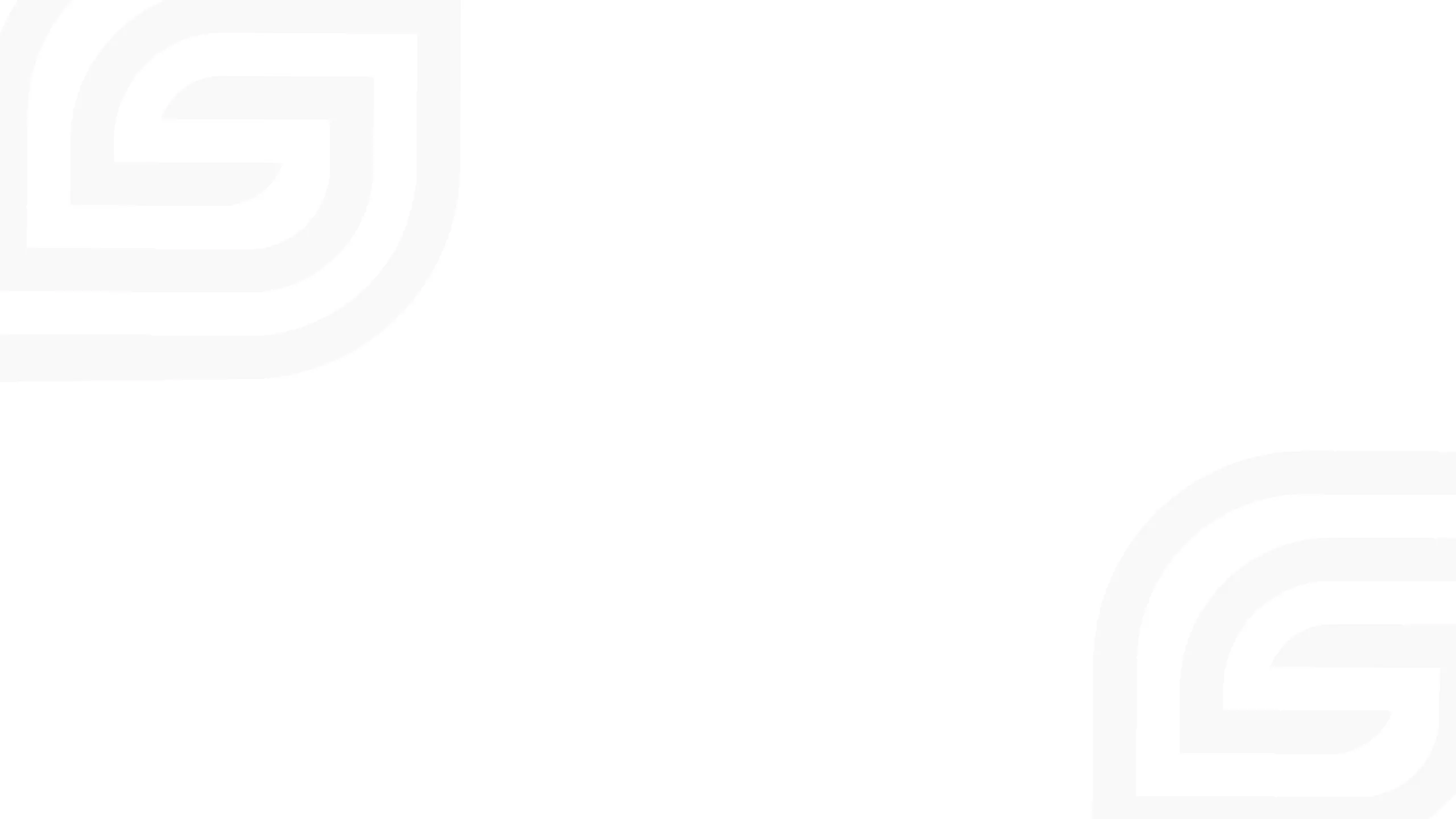 Minimalist white space with modern abstract geometric pattern in light grey background.