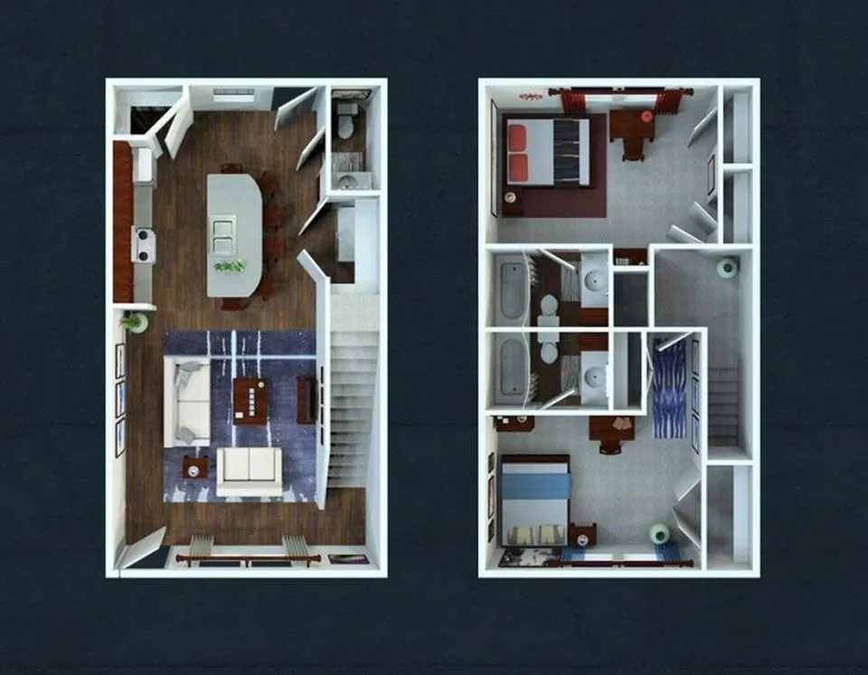 2x2.5 Townhome