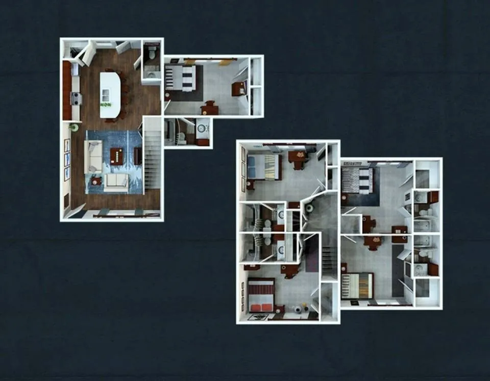 5x5.5 Townhome