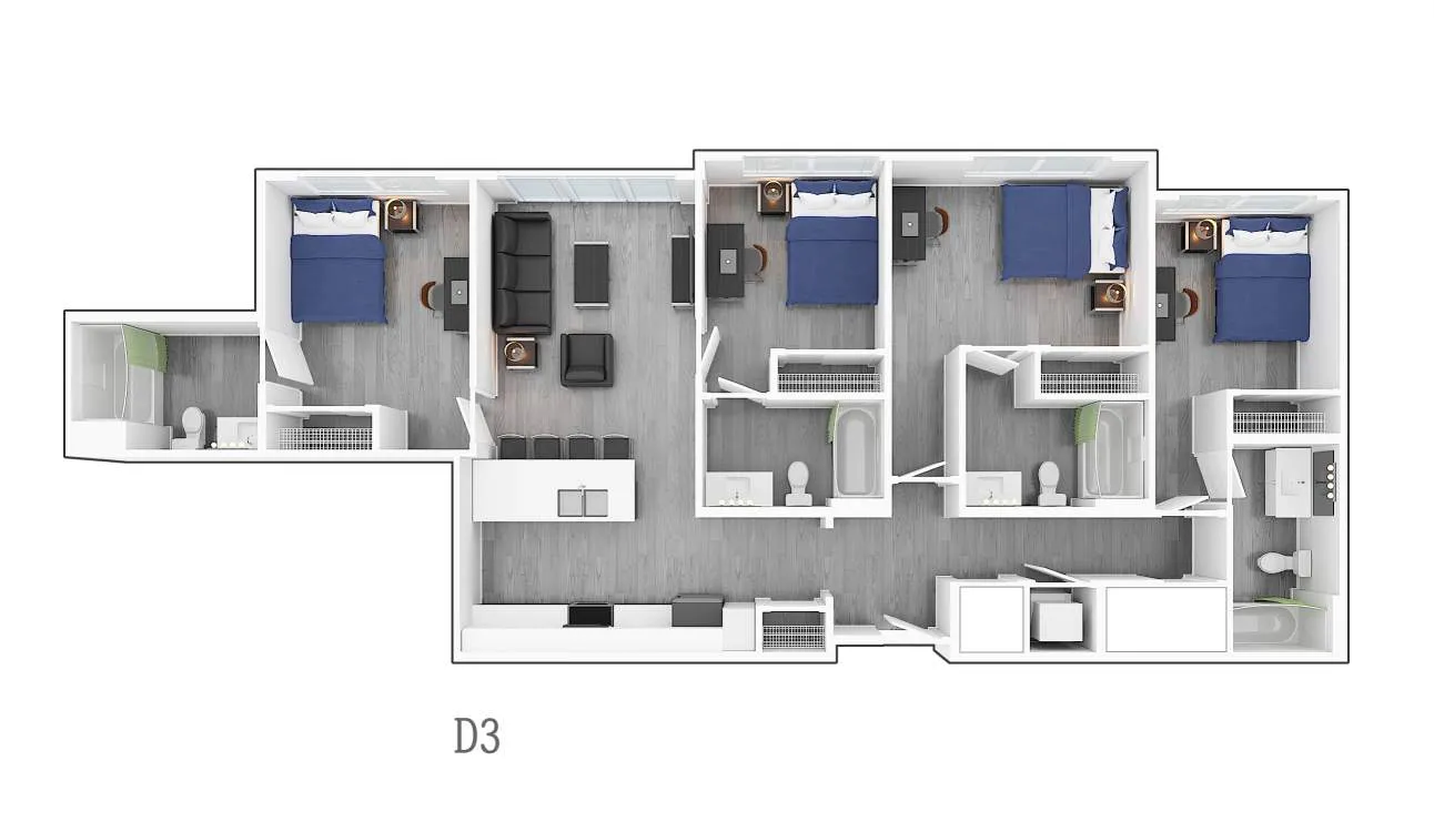 4 Bedroom D3