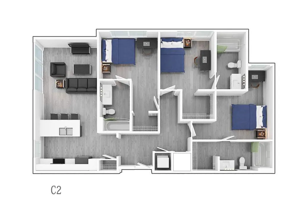 3 Bedroom C2