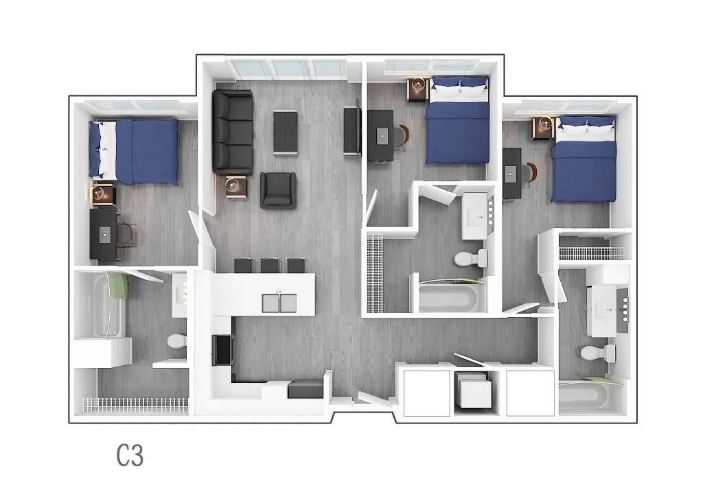 3 Bedroom C3