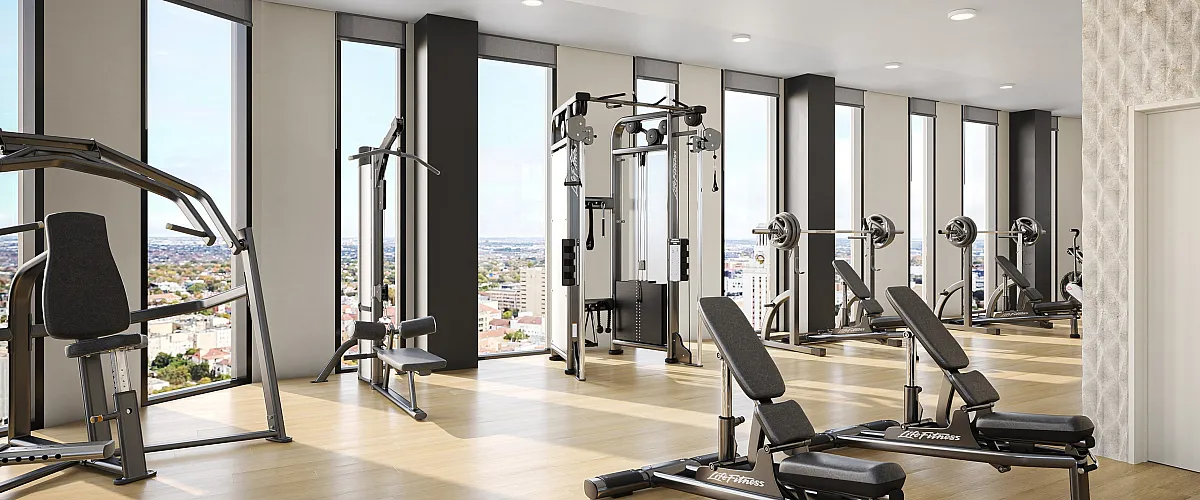 fitness center