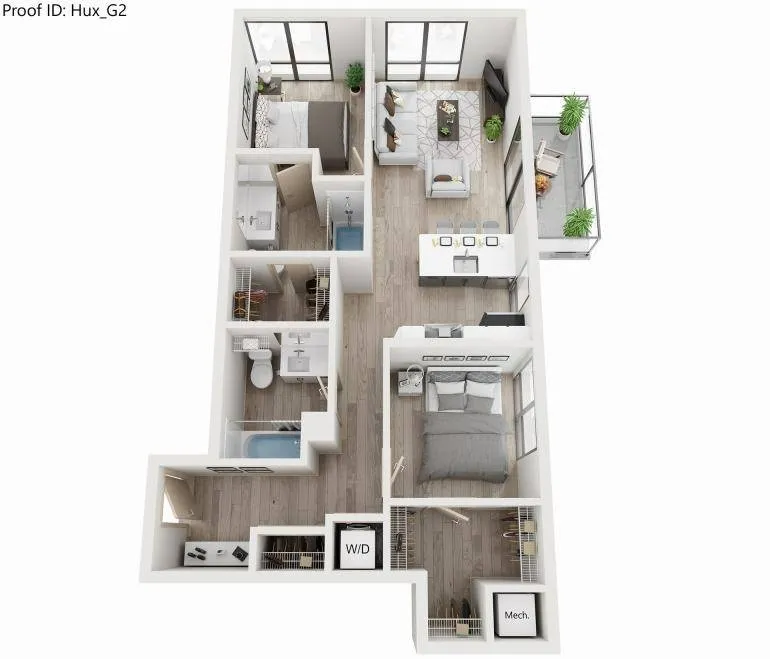 G1 2 Bedroom Walk up