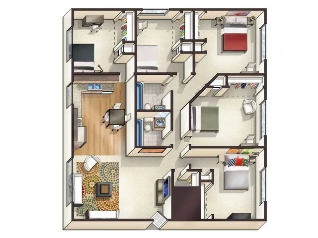 College Station Apartments, LLC - 5 Bedroom