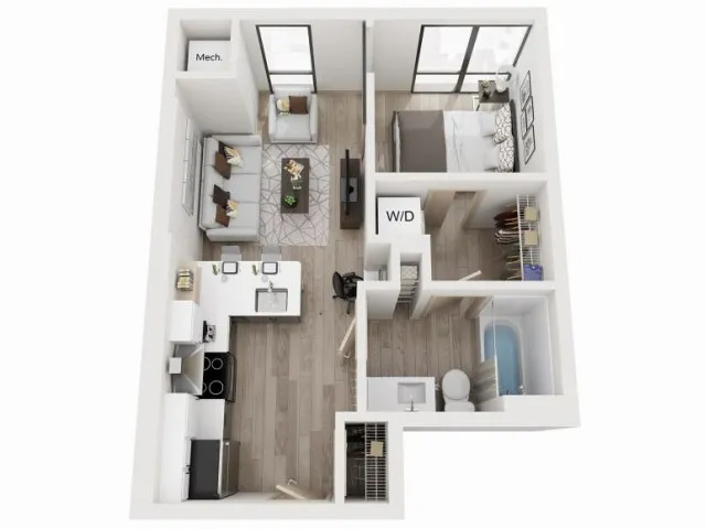 C3 1 Bedroom