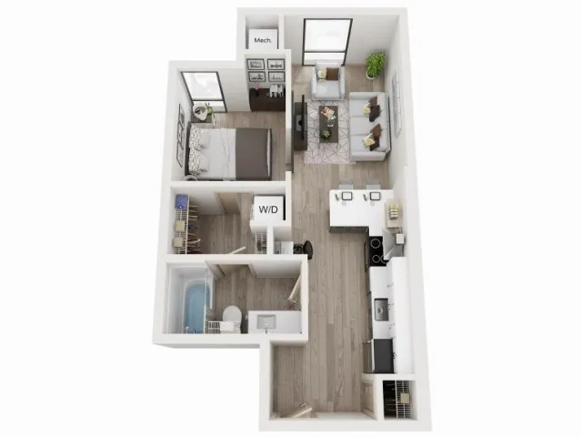 C5 1 Bedroom