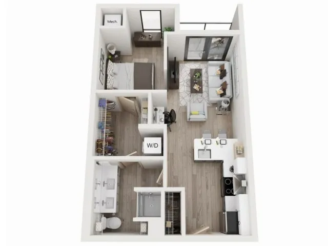 D3 1 Bedroom