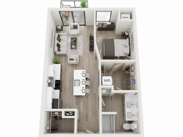 E2 1 Bedroom