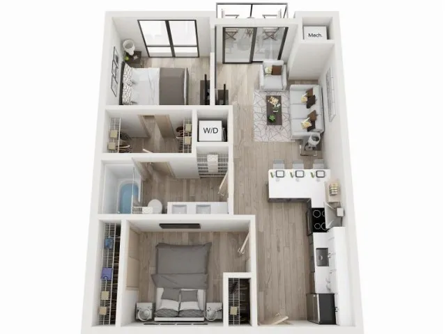 F1 1 Bedroom