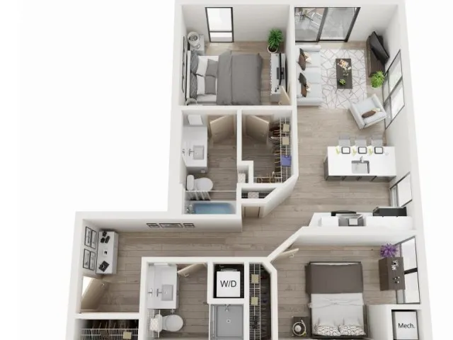 G3 2 Bedroom/2Bath