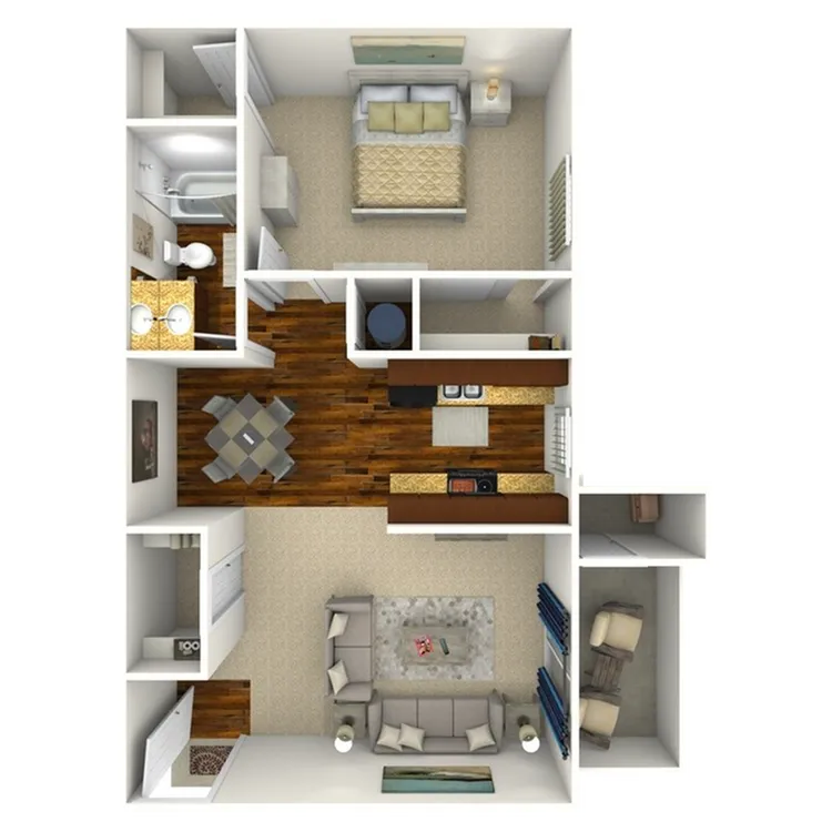 Hillside Floor Plan