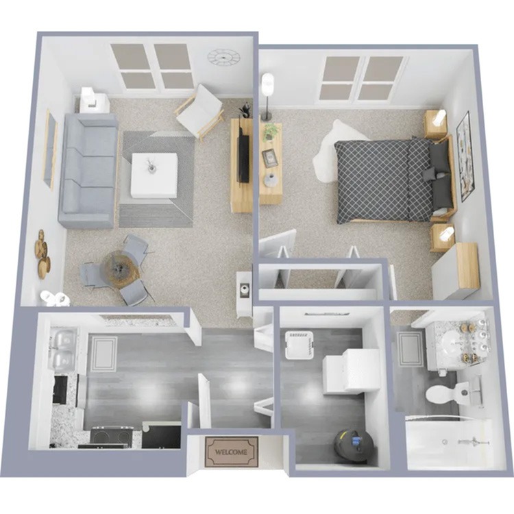 Tablemountain Miner (A2) 1x1 floor plan